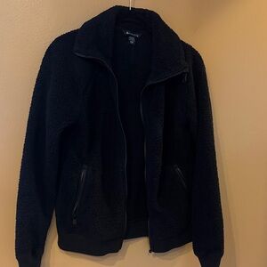 Athleta Black Sherpa Jacket